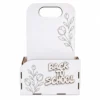 Cutie cadou Back to School din lemn gravat, 28 cm